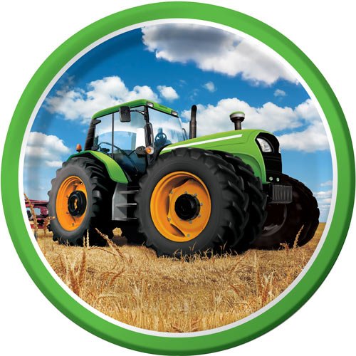 Engangsfat Traktor 22cm Pk/8 Engangsfat Traktor 22cm Pk/8