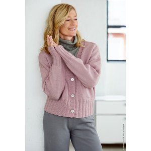 Cool Wool Cardigan av Lana Grossa Cardigan Strikkeoppskrift Str. 36/ Str. 36/38