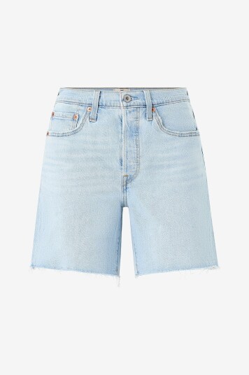 Levi's Jeans shorts 501 Mid Thigh Short Blå