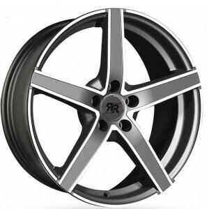 Racer Artic Evo Gun Metal Machined Face 7x17 4/100 ET37 B67 Racer Artic Evo Gun Metal Machined Face 7x17 4/100 ET37 B67