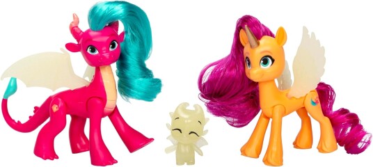 My Little Pony Figursett Dragon Light Reveal