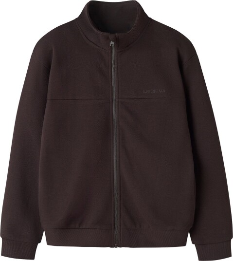 Name It Cardigan - NKMROSS - Chocolate Plum - Name It - 6 år (116) - Cardigan - Brun
