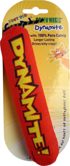 Petstages Cat Toy Green Magic Dynamite