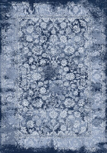 Wilton teppe   Amaya blå Størrelse: 160 x 230 cm