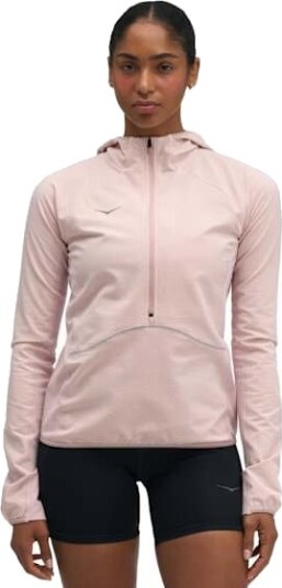 Hoka SkyGlow Half Zip Dame Popl/Pink Opal M