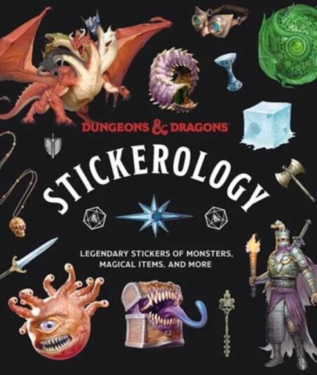 Dungeons & Dragons Stickerology Av Official Dungeons & Dragons Licensed