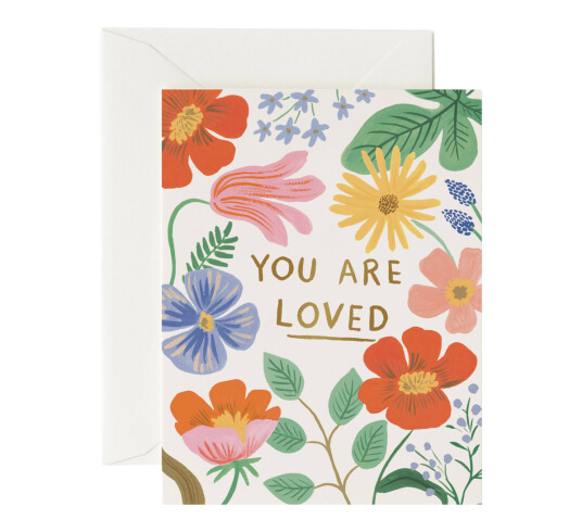 Rifle Paper Co. Kort You are loved