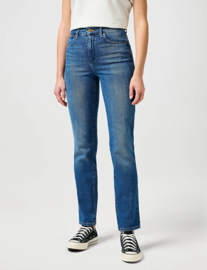 Wrangler Straight - Blue - 34 x 34