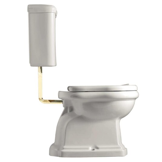 Lavabo Toalett Retro LOW P-lås Lavabo Toalett Retro LOW P-lås