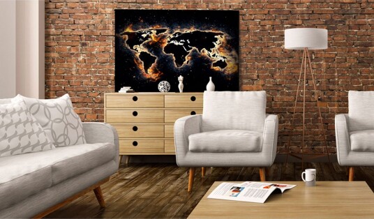 Tavle Fiery World 90X60 Artgeist sp. z o. o.