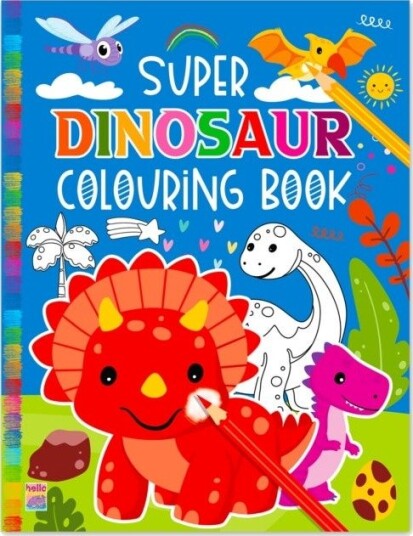 Super Dinosaur Colouring Book