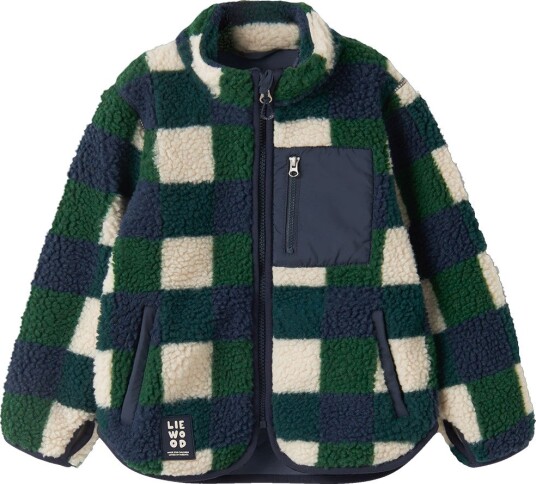 Liewood Nolan Pile Jacket Green 128 Liewood Nolan Pile Jacket Green 128