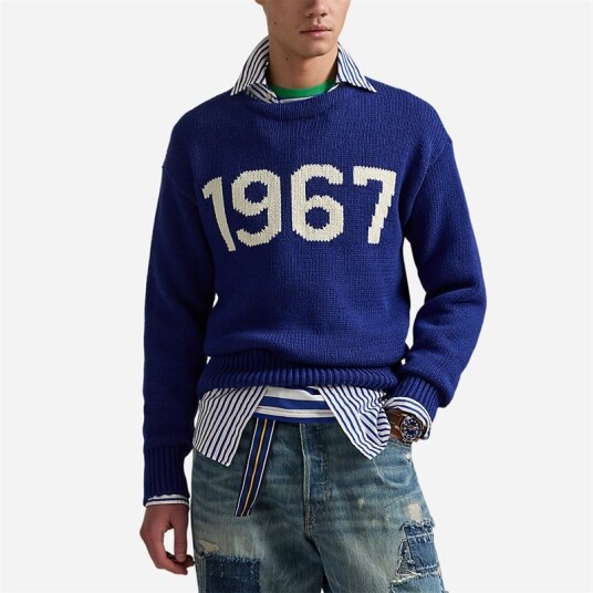 Ralph Lauren The 1967 Sweater Blue Combo