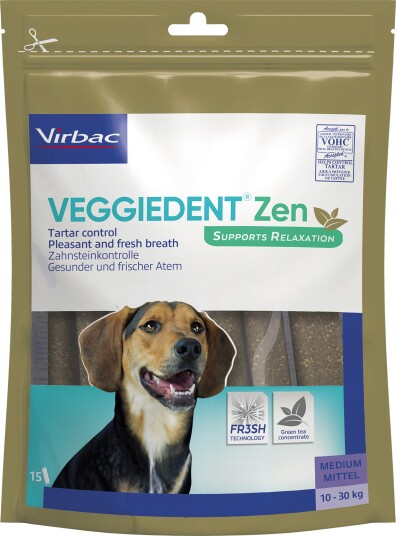 Virbac Veggiedent Zen Medium 15 Stk Virbac Veggiedent Zen Medium 15 Stk