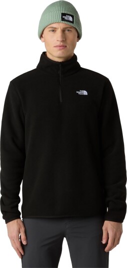 The North Face Men's Glacier Fleece 1/4 Zip Jacket TNF Black XXL