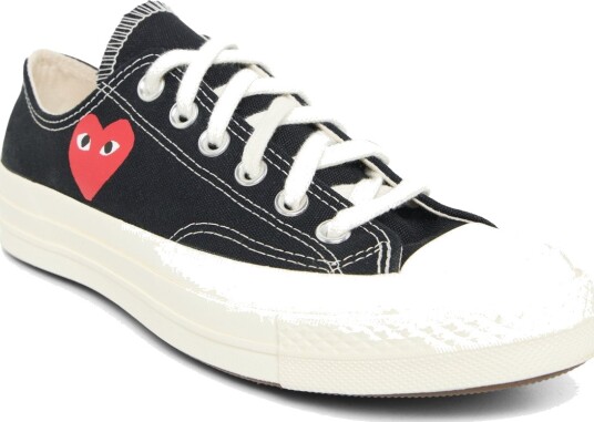 Comme des Garçons Play Converse Low Top Sneakers Black 39