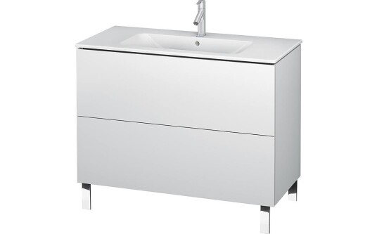 Duravit L-Cube Servantskap m/2 skuffer 1020x704x481 mm Hvit Matt