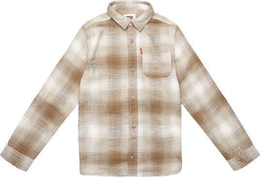 Levi"s Lw L/S Woven Top Brown 110