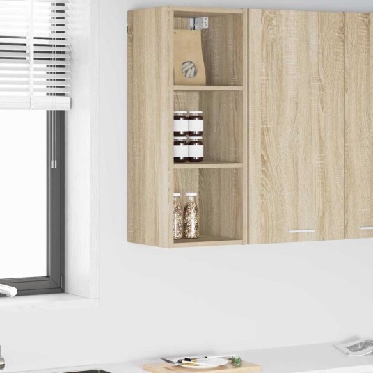 Hengende skap Riga Sonoma eik 30 x 29,5 x 80 cm Konstruert tre Hengende skap Riga Sonoma eik 30 x 29,5 x 80 cm Konstruert tre