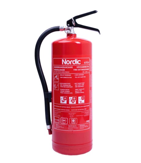 Nordic Brannslukker Pulver 6kg 55A