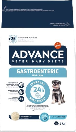 Affinity Advance Veterinary Diets Tørrfôr Veterinary Diets Dog Mini Gastroenteric Sparepakke 2 X 3 kg