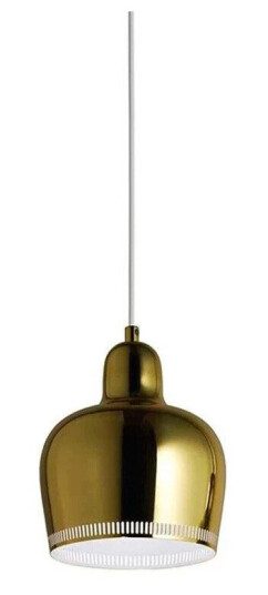 Artek - A330S Golden Bell Pendel Brass/White Artek - A330S Golden Bell Pendel Brass/White