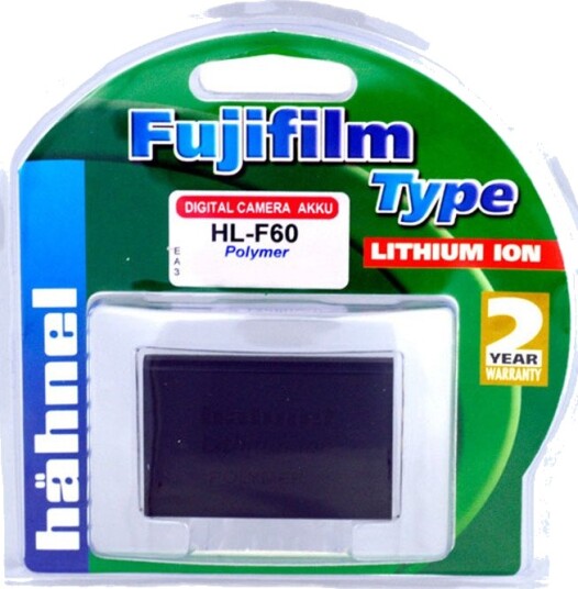 H??hnel Batteri for Fujifilm kamera HL F60/NP 60 Oppladbart 1200mAh H??hnel Batteri for Fujifilm kamera HL F60/NP 60 Oppladbart 1200mAh