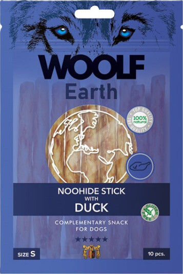 Woolf Earth Noohide Duck Snacks for Dogs 90g Woolf Earth Noohide Duck Snacks for Dogs 90g