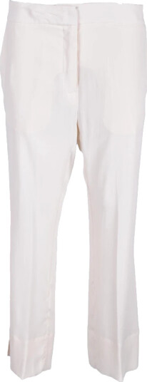 Semicouture Dame Bukser Hvit L,