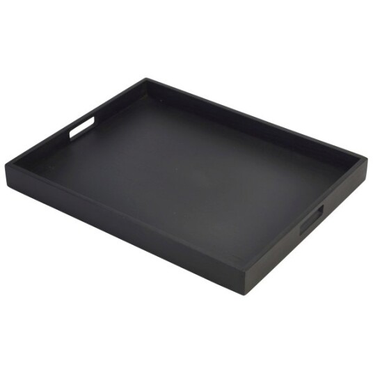 Solid Svart Butlers Tray 49 x 38,5 x 4,5cm Solid Svart Butlers Tray 49 x 38,5 x 4,5cm