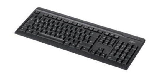 Fujitsu KB410 - keyboard - Greek - black - Tastatur - Svart Fujitsu KB410 - keyboard - Greek - black - Tastatur - Svart
