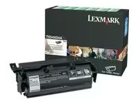 Lexmark - Ekstra høy ytelse - svart - original - tonerpatron LCCP LRP - for Lexmark T654dn T654dtn T654n