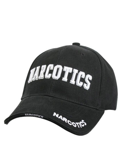 Rothco Brodert cap - POLICE Style Svart Rothco Brodert cap - POLICE Style Svart
