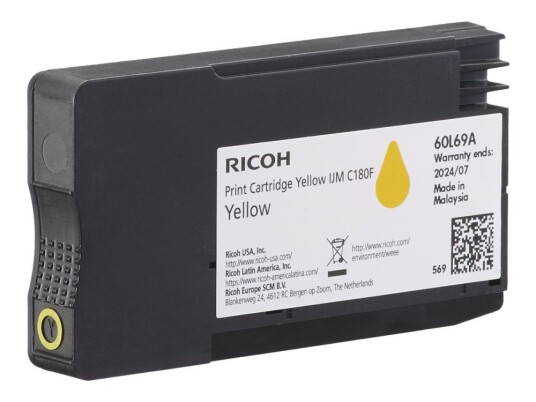 Ricoh - Gul - Original - Tonerpatron Ricoh - Gul - Original - Tonerpatron