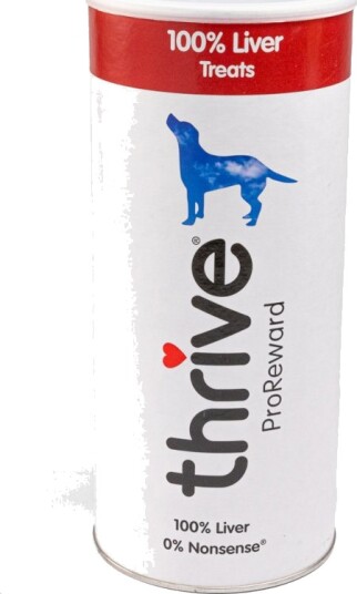 Thrive Proreward Frysetørket Leversnacks 3 X 60 G Thrive Proreward Frysetørket Leversnacks 3 X 60 G