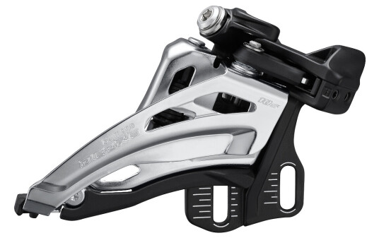 Shimano Deore Fd-M4100-E Side Swing 2 X 10-Delt Framgir
