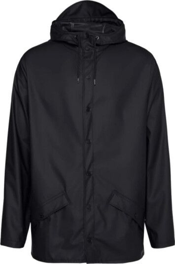 Rains Unisex Long Jacket XL , Black