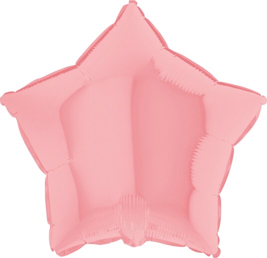 Ballongkungen Folieballong Stjerne Pastellrosa 192M03PK