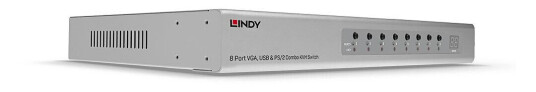 LINDY 8 t VGA USB & PS/2 Combo KVM Switch