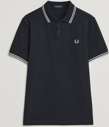 Fred Perry Twin Tipped Polo Shirt Navy