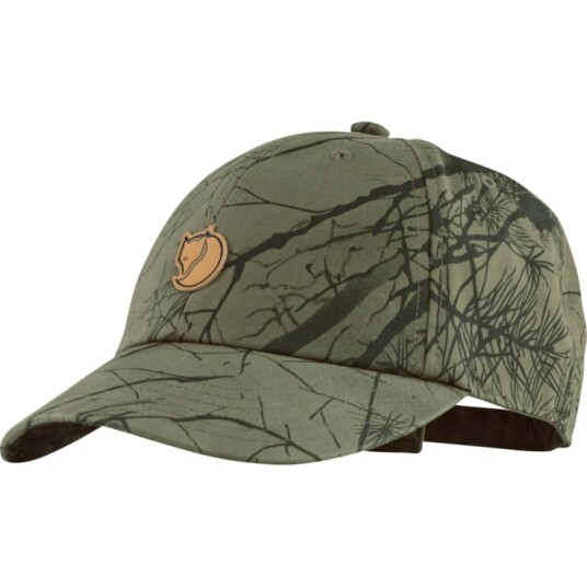 Fjellreven Lappland Camo Cap L/XL, Dark Olive Camo
