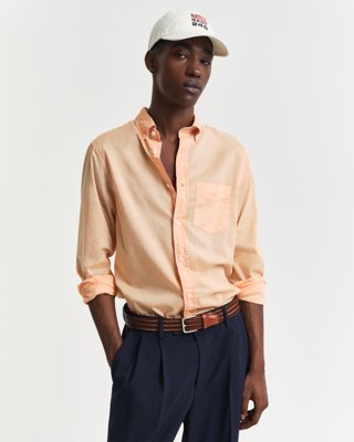 Gant Regular fit solbleket skjorte PEACHY ORANGE S Gant Regular fit solbleket skjorte PEACHY ORANGE S