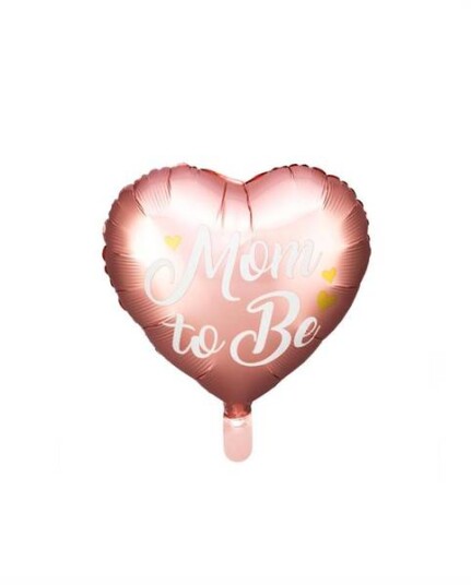 Folie Ballong Mom to Be pink 35 cm