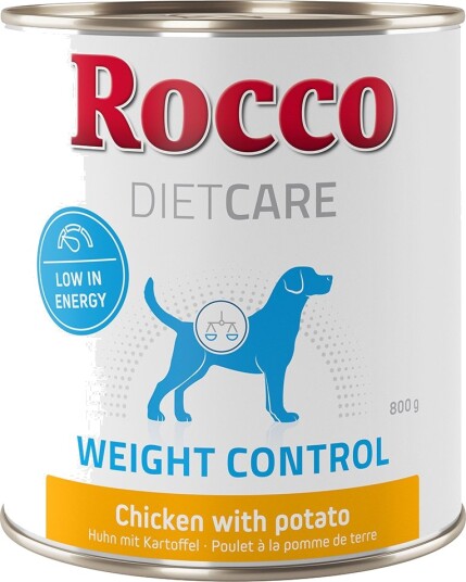 Rocco Diet Care Våtfôr Weight Control Med Potet 12 X Kylling 800 G 12 X 800 G