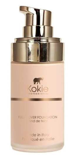 Kokie Cosmetics Full Cover Foundation 10W - Matt Finish Pumpeflaske 30ml