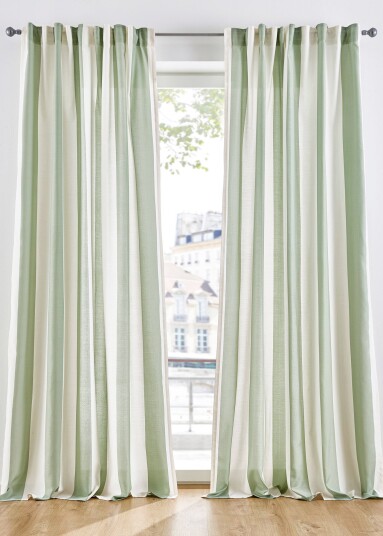 bonprix Gardin med resirkulert polyester (1-pack) 2 (H/B: 175/140 cm),1 (H/B: 145/140 cm),4 (H/B: 245/140 cm),3 (H/B: 225/140 cm) hvit