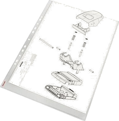 Esselte sheet protector for A3 clear (pack of 10)