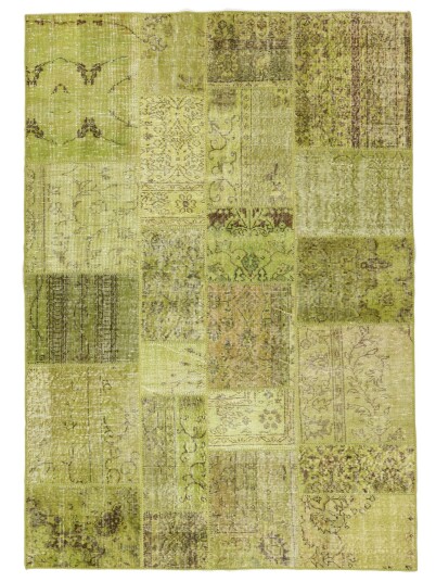 Håndknyttet. Opphav: Turkey Patchwork Turkiet 170x240