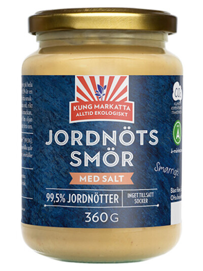 Peanøttsmør Med Salt, 360 g Peanøttsmør Med Salt, 360 g