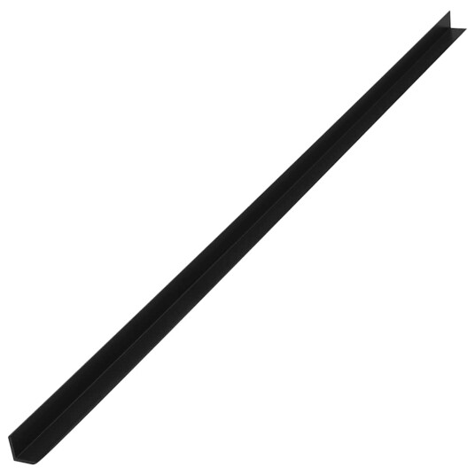 Vinkellister for terrassebord 5 stk WPC 170 cm svart Vinkellister for terrassebord 5 stk WPC 170 cm svart